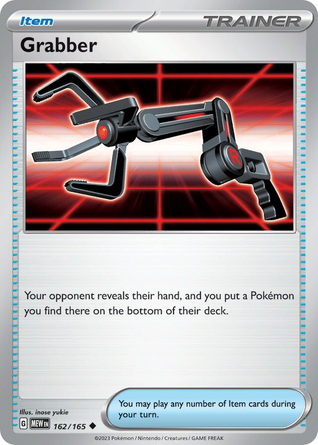 Grabber: Scarlet & Violet 151 162/165 - Pokemon Single Card