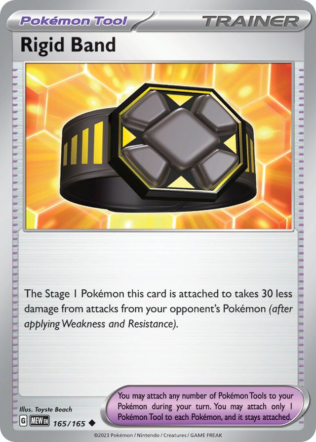Rigid Band: Scarlet & Violet 151 165/165 - Pokemon Single Card