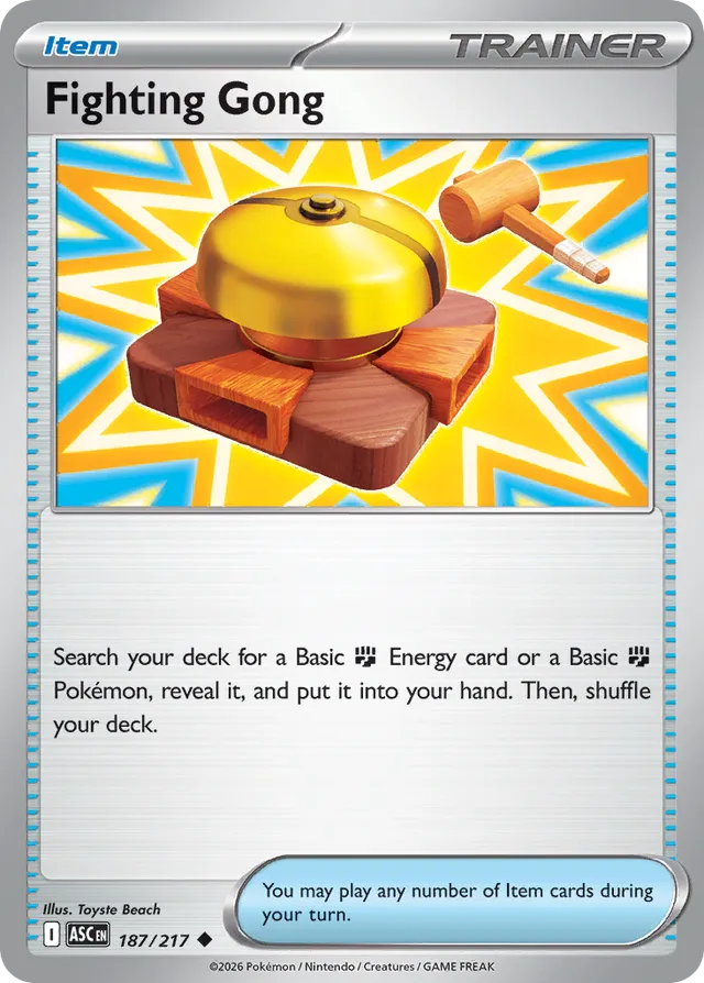 Fighting Gong: Ascended Heroes 187/217 - Pokemon Single Card
