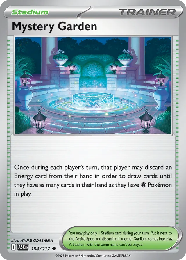 Mystery Garden: Ascended Heroes 194/217 - Pokemon Single Card