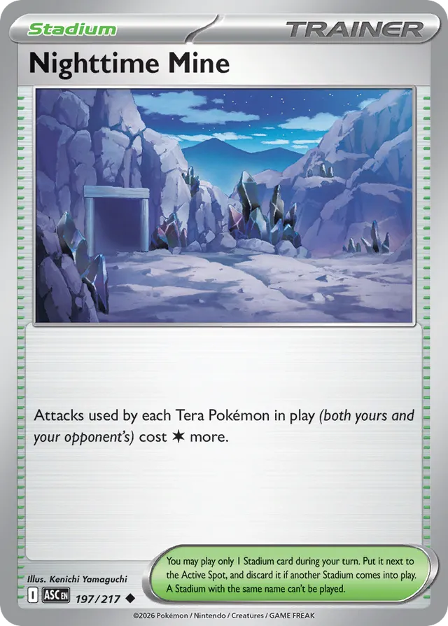 Nighttime Mine: Ascended Heroes 197/217 - Pokemon Single Card
