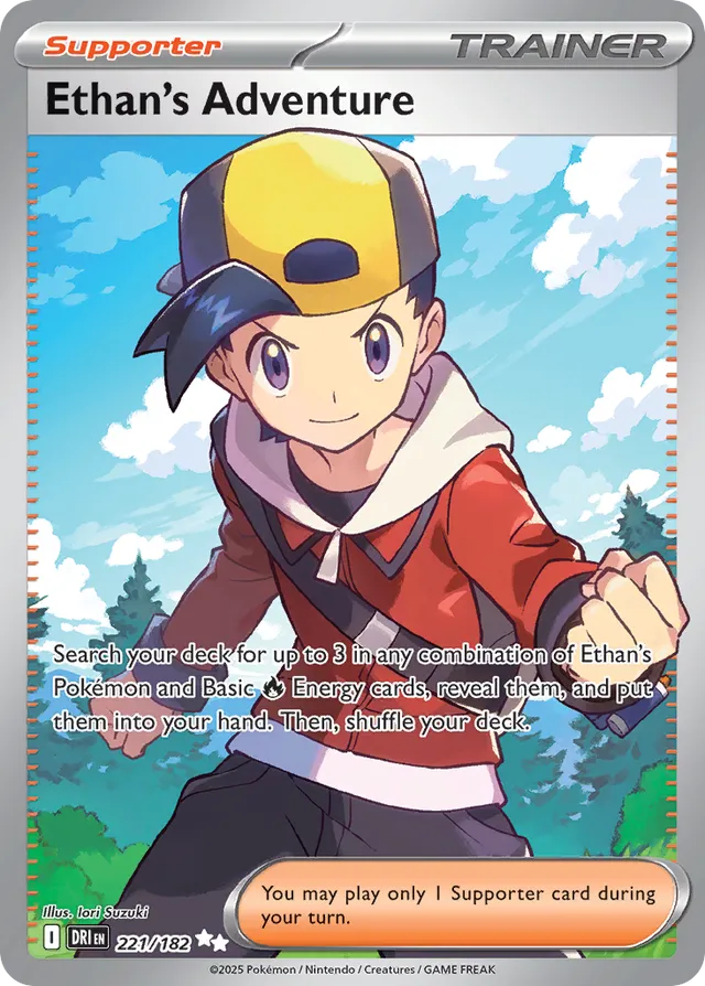 Ethan's Adventure: Destined Rivals 221/182 - Pokemon Single Card