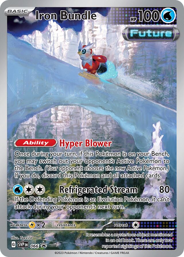 Iron Bundle Scarlet & Violet Black Star Promo 066 - Pokemon Single Card