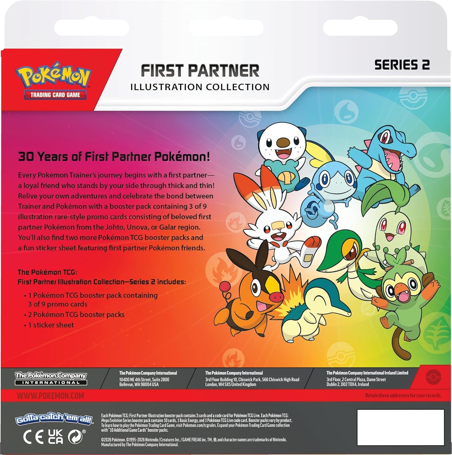 Pokemon First Partners Illustration Collection Series 2