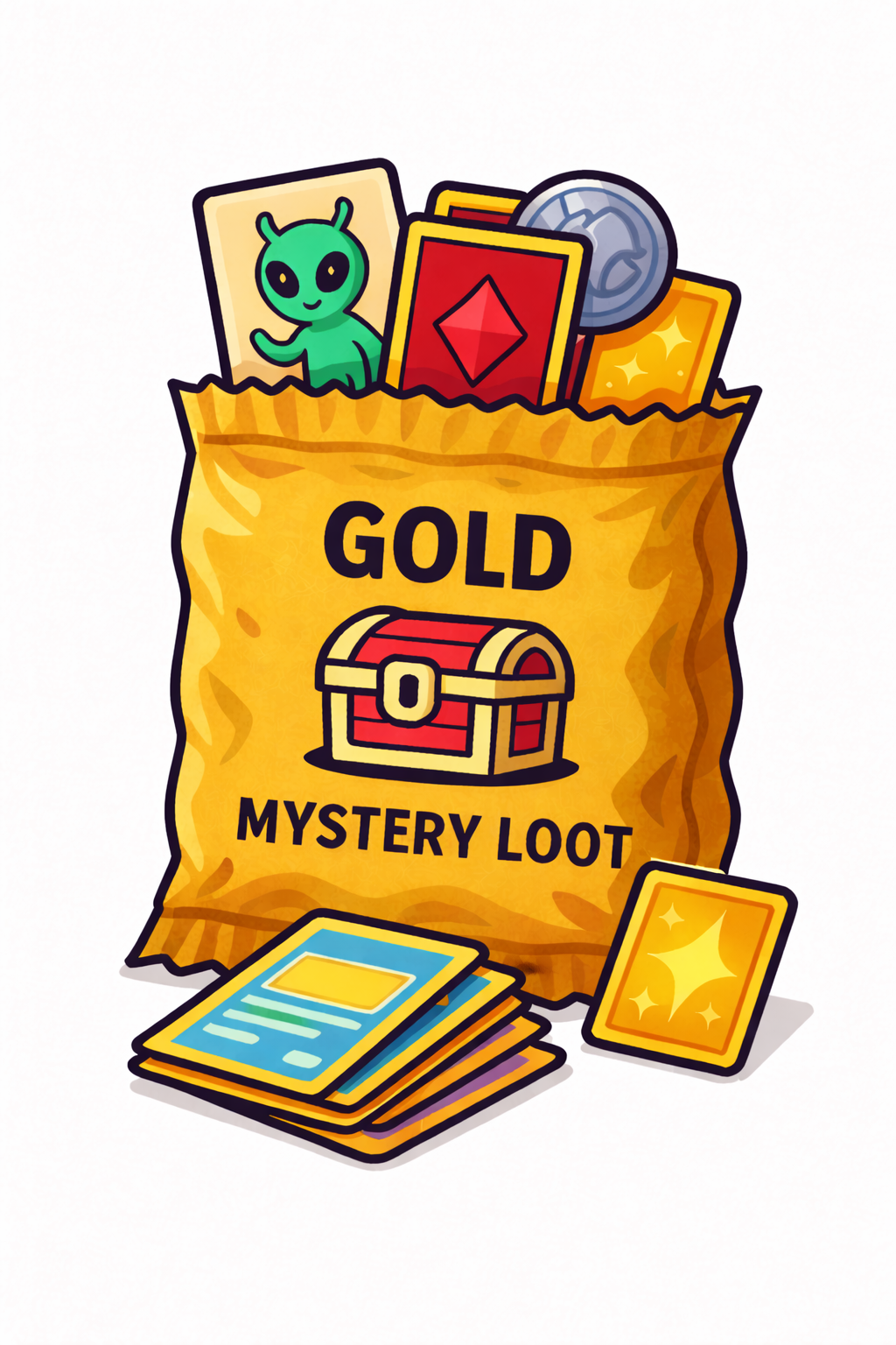 Pokemon Mystery Box: Gold