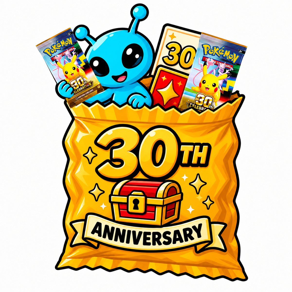 Pokémon 30TH ANNIVERSARY LOOT PACK - PRE ORDER
