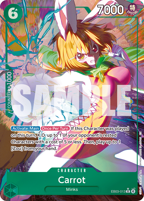 Carrot EB03-013 R ONE PIECE HEROINES EDITION - Single Card
