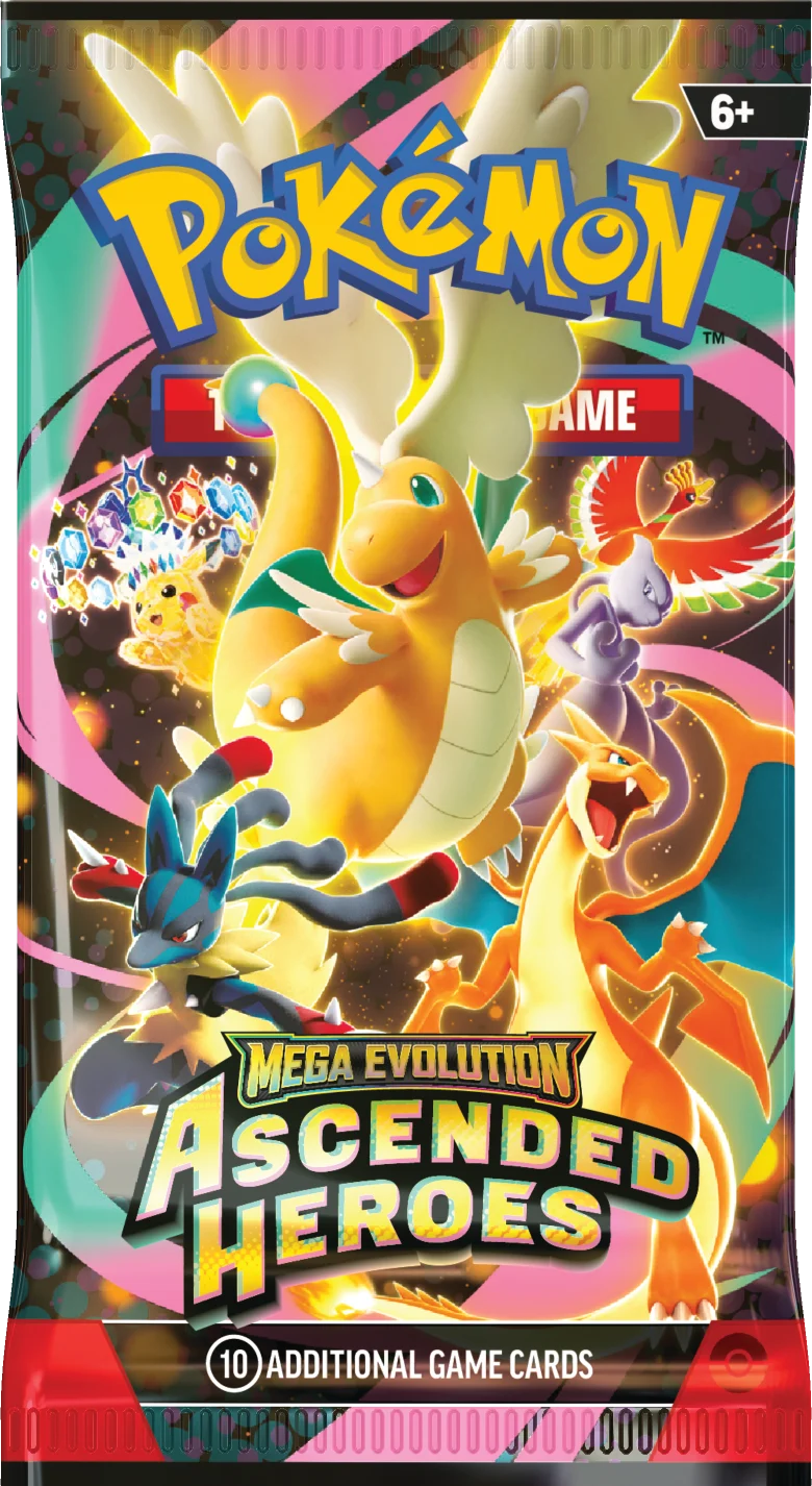 Mega Evolution - Ascended Heroes Booster Pack (10 Cards)