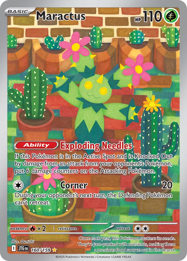 Maractus: Journey Together 160/159 - Pokemon Single Card