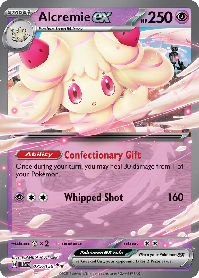 Alcremie ex: Journey Together 075/159 - Pokemon Single Card