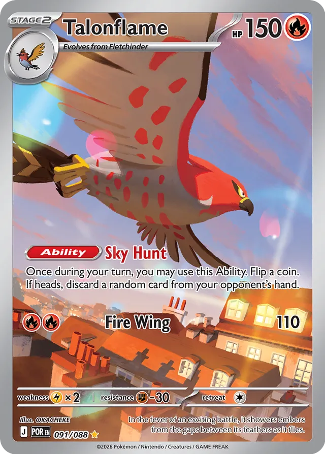 Talonflame: 091/088 Perfect Order - Pokemon Card