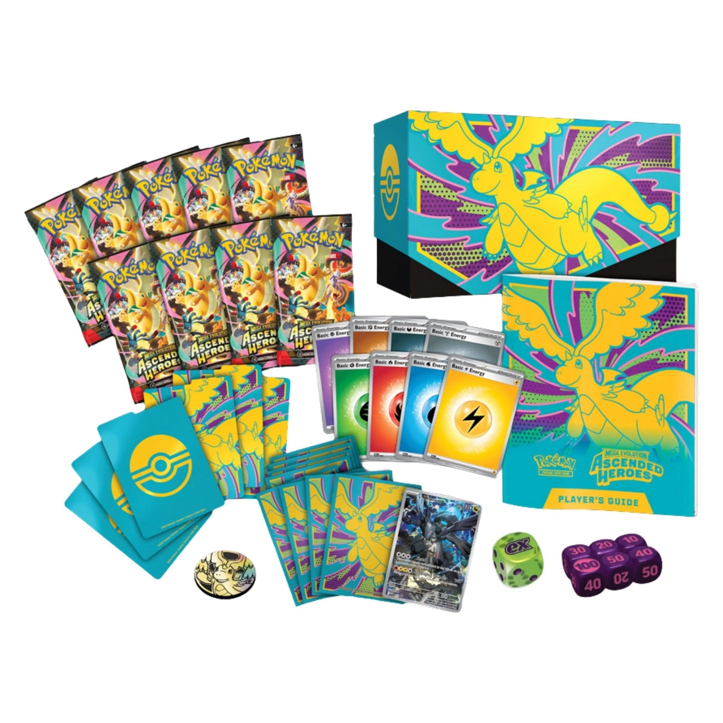 Coming Soon - Mega Evolution - Ascended Heroes Elite Trainer Box (ETB)