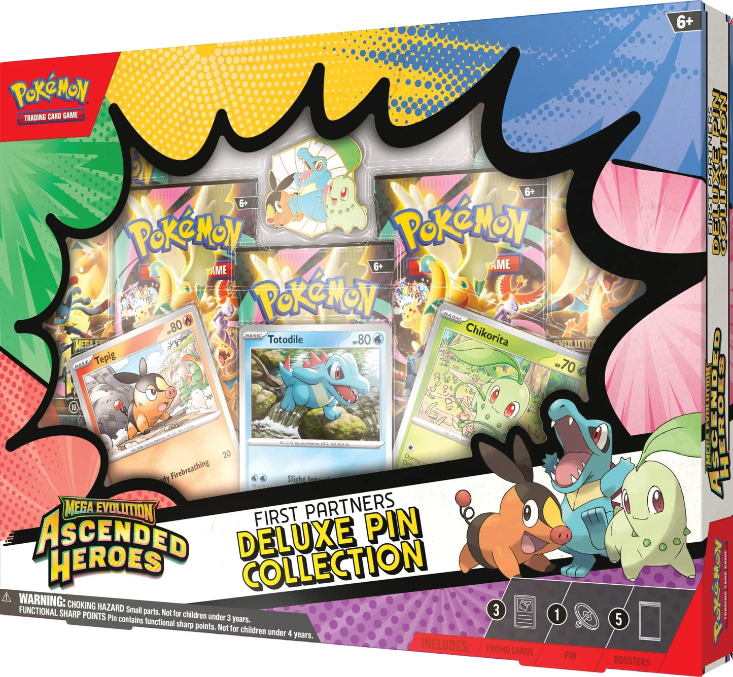 Mega Evolution - Ascended Heroes First Partners Pin Collection