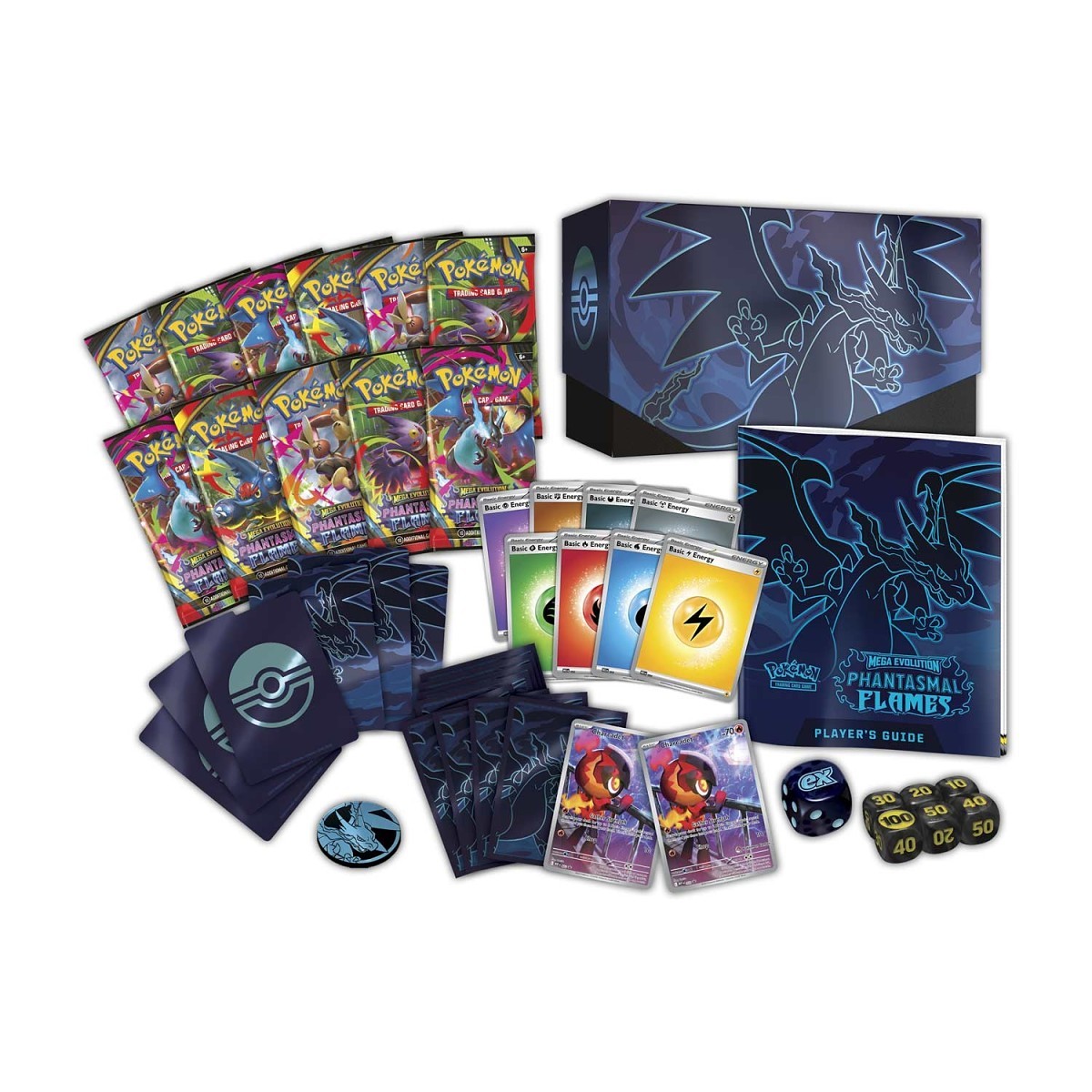 Mega Evolution - Phantasmal Flames Pokemon Center Elite Trainer Box (ETB)