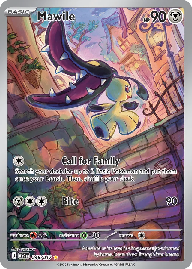 Mawile: Ascended Heroes 246/217 - Pokemon Single Card
