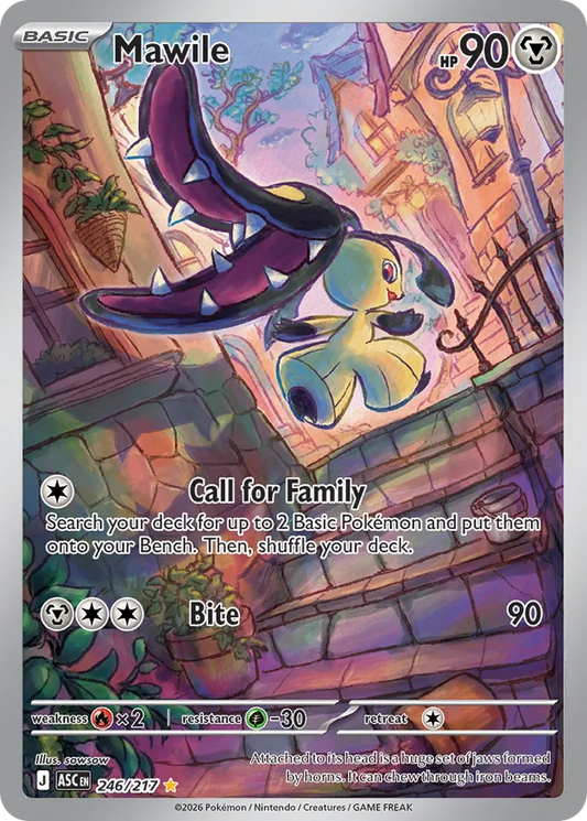 Mawile: Ascended Heroes 246/217 - Pokemon Single Card