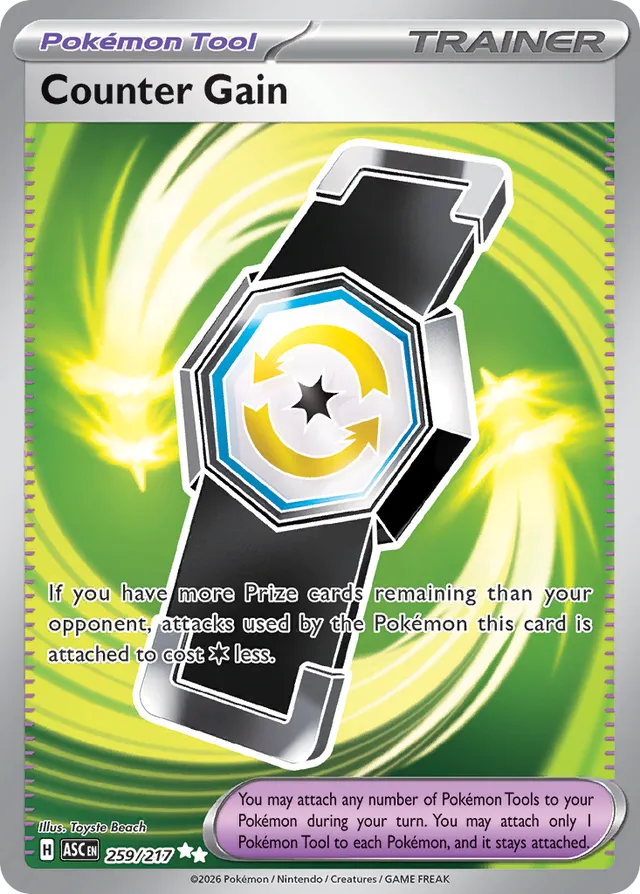 Counter Gain 259/217 Ultra Rare - Ascended Heroes - Pokemon Card