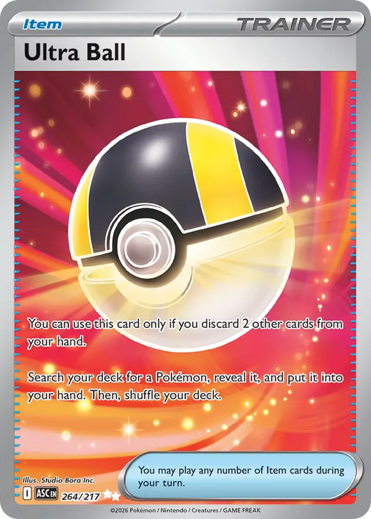 Ultra Ball: Ascended Heroes 264/217 - Pokemon Single Card
