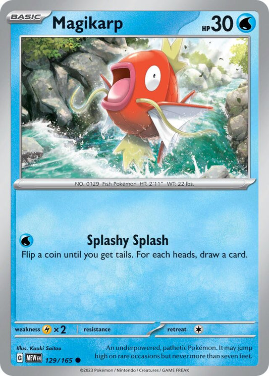 Magikarp: Scarlet & Violet 151 129/165 - Pokemon Single Card
