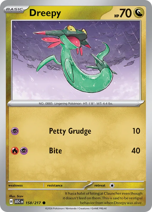 Dreepy: Ascended Heroes 158/217 - Pokemon Single Card