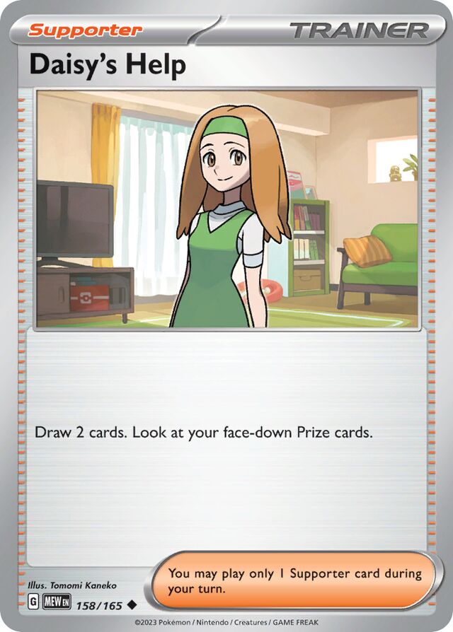 Daisy's Help: Scarlet & Violet 151 158/165 - Pokemon Single Card