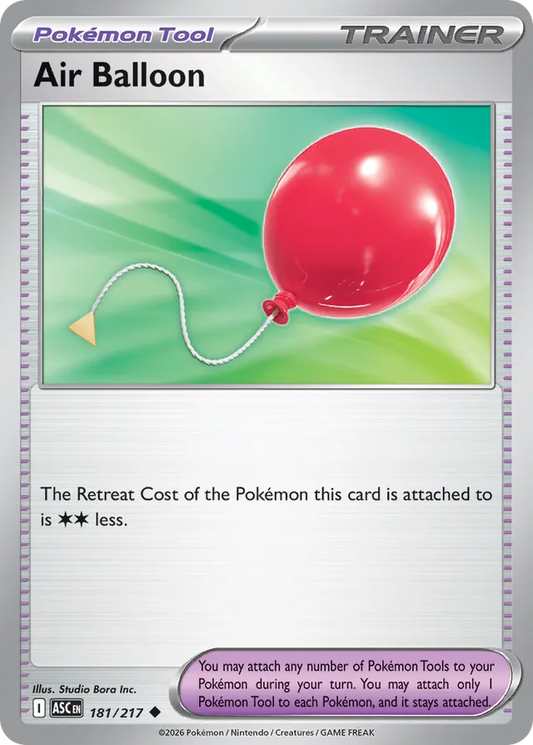 Air Balloon: Ascended Heroes 181/217 - Pokemon Single Card
