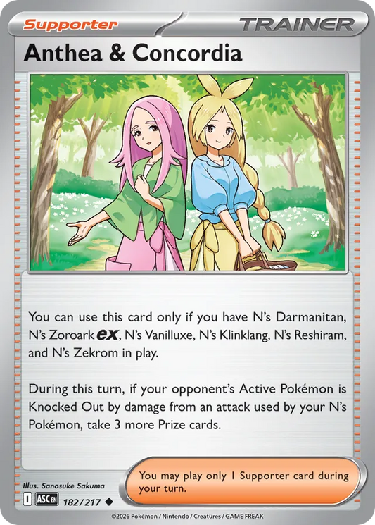 Anthea & Concordia: Ascended Heroes 182/217 - Pokemon Single Card