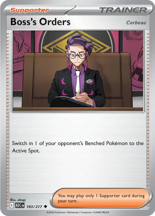 Boss's Orders: Ascended Heroes 183/217 - Pokemon Single Card