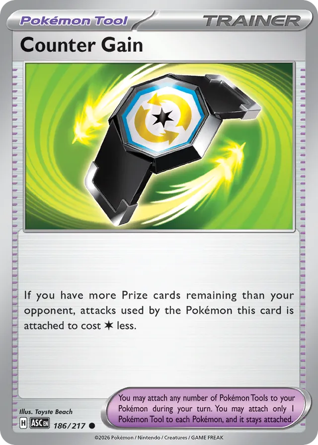 Counter Gain: Ascended Heroes 186/217 - Pokemon Single Card
