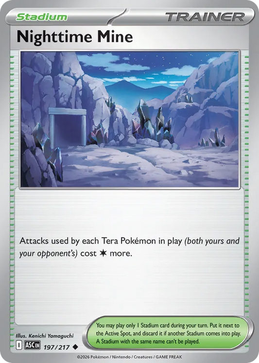 Nighttime Mine: Ascended Heroes 197/217 - Pokemon Single Card