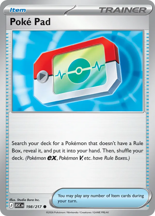 Poké Pad: Ascended Heroes 198/217 - Pokemon Single Card