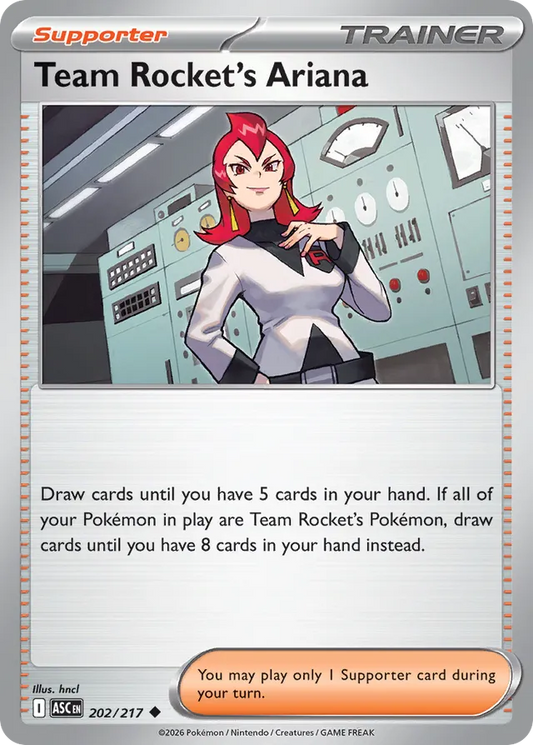 Team Rocket's Ariana: Ascended Heroes 202/217 - Pokemon Single Card