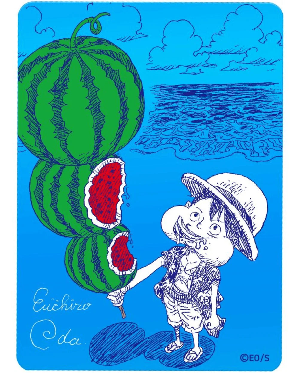 Monkey.D.Luffy Watermelon - NatsuComi 2026 Japan Promo Card