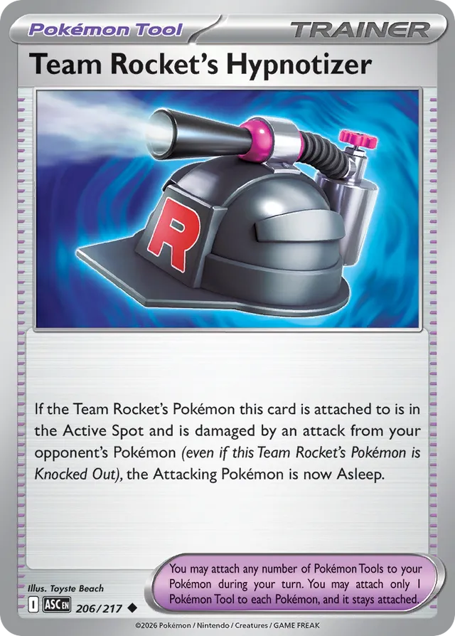 Team Rocket's Hypnotizer: Ascended Heroes 206/217 - Pokemon Single Card