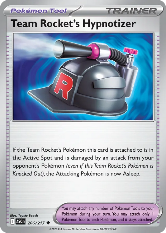 Team Rocket's Hypnotizer: Ascended Heroes 206/217 - Pokemon Single Card