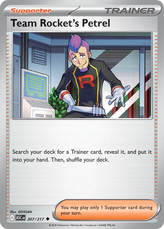 Team Rocket's Petrel: Ascended Heroes 207/217 - Pokemon Single Card