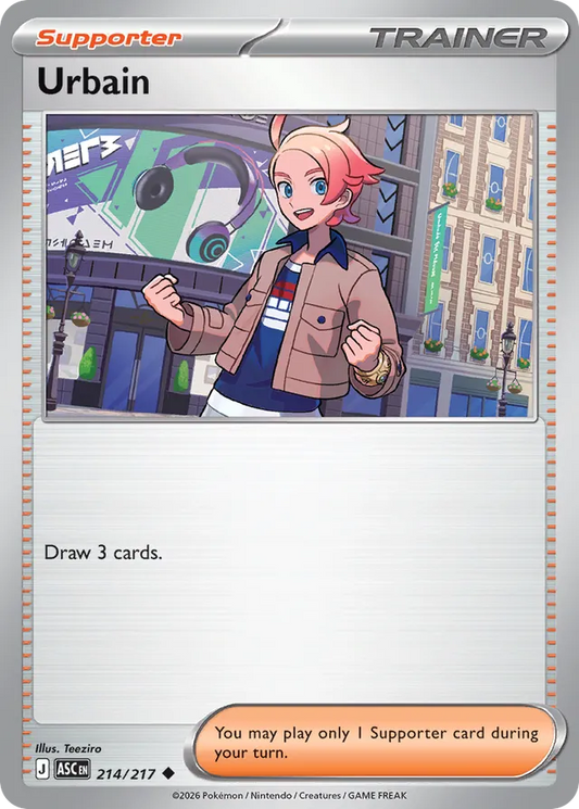 Urbain: Ascended Heroes 214/217 - Pokemon Single Card