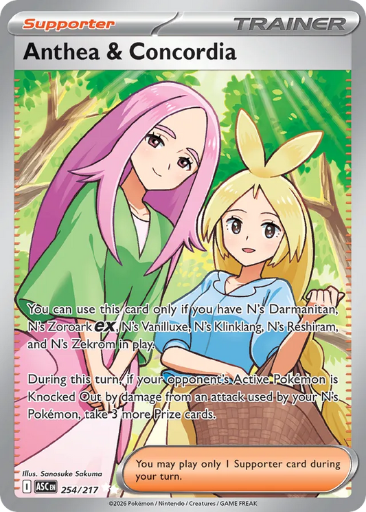 Anthea & Concordia 254/217 Ultra Rare - Ascended Heroes - Pokemon Card