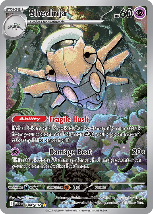 Shedinja: Mega Evolution 144/132 - Pokemon Single Card