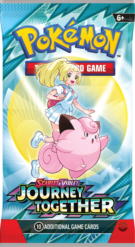 Scarlet & Violet - Journey Together Booster Pack (10 Cards)