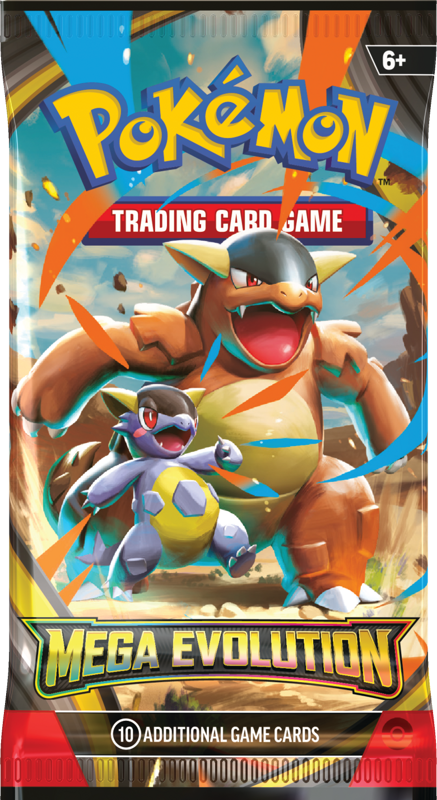 Mega Evolution Booster Pack (10 Cards)