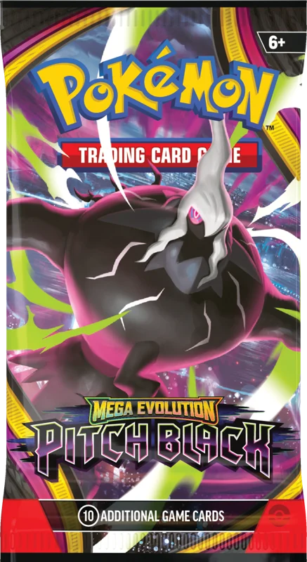 Mega Evolution - Pitch Black Booster Pack  (10 Cards)