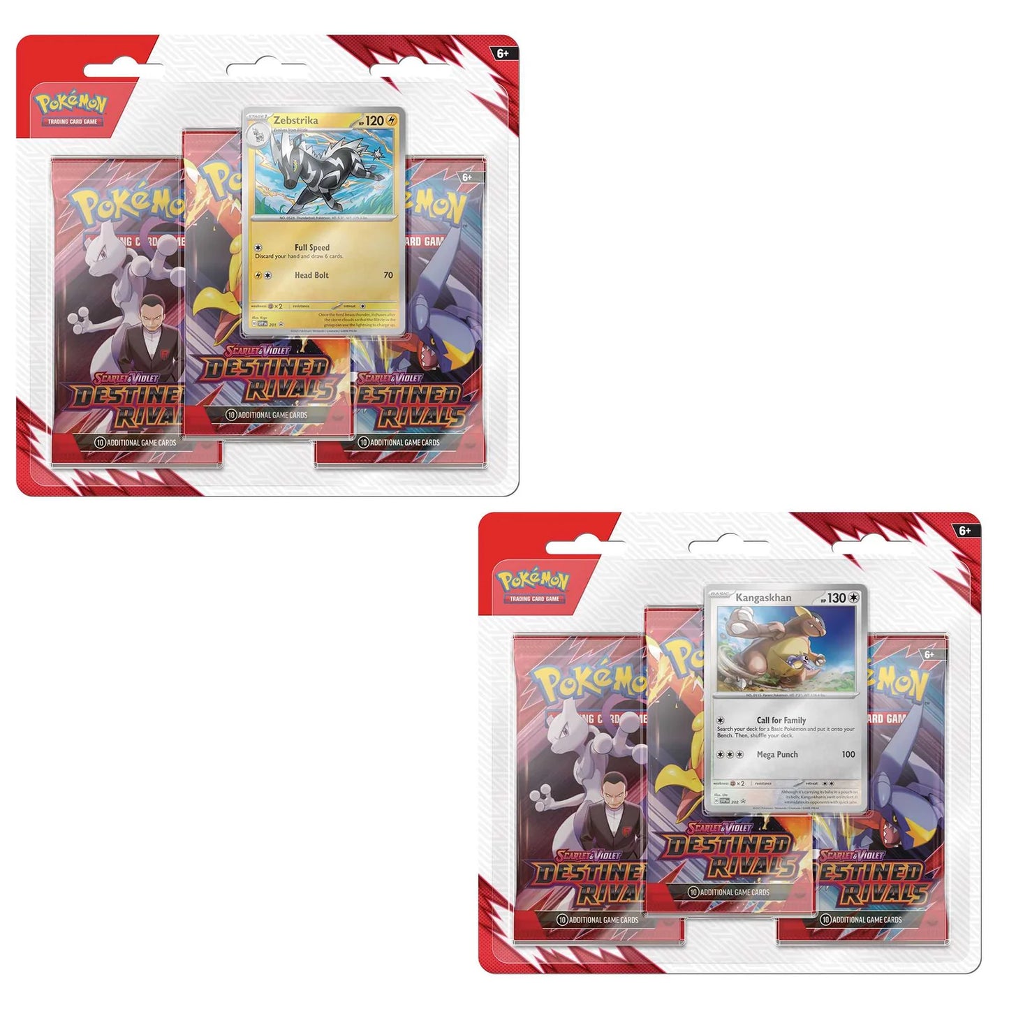 Scarlet & Violet - Destined Rivals 3 Pack Blister
