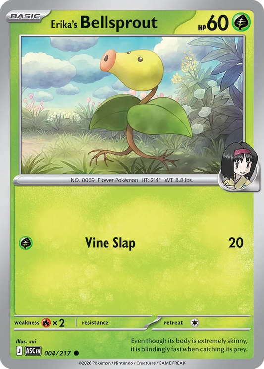 Erika's Bellsprout: Ascended Heroes 004/217 - Pokemon Single Card