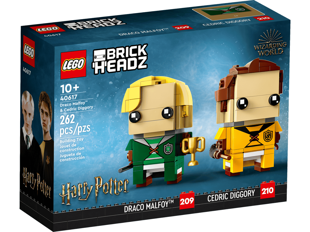 LEGO BrickHeadz: Draco Malfoy & Cedric Diggory (40617)