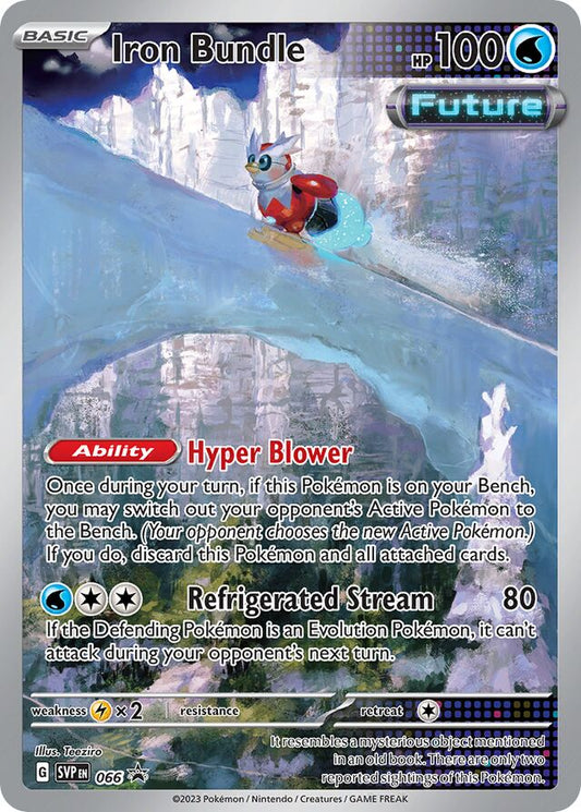 Iron Bundle Scarlet & Violet Black Star Promo 066 - Pokemon Single Card