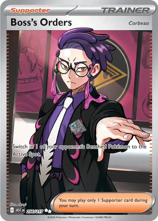 Boss's Orders: Ascended Heroes 256/217 - Pokemon Single Card
