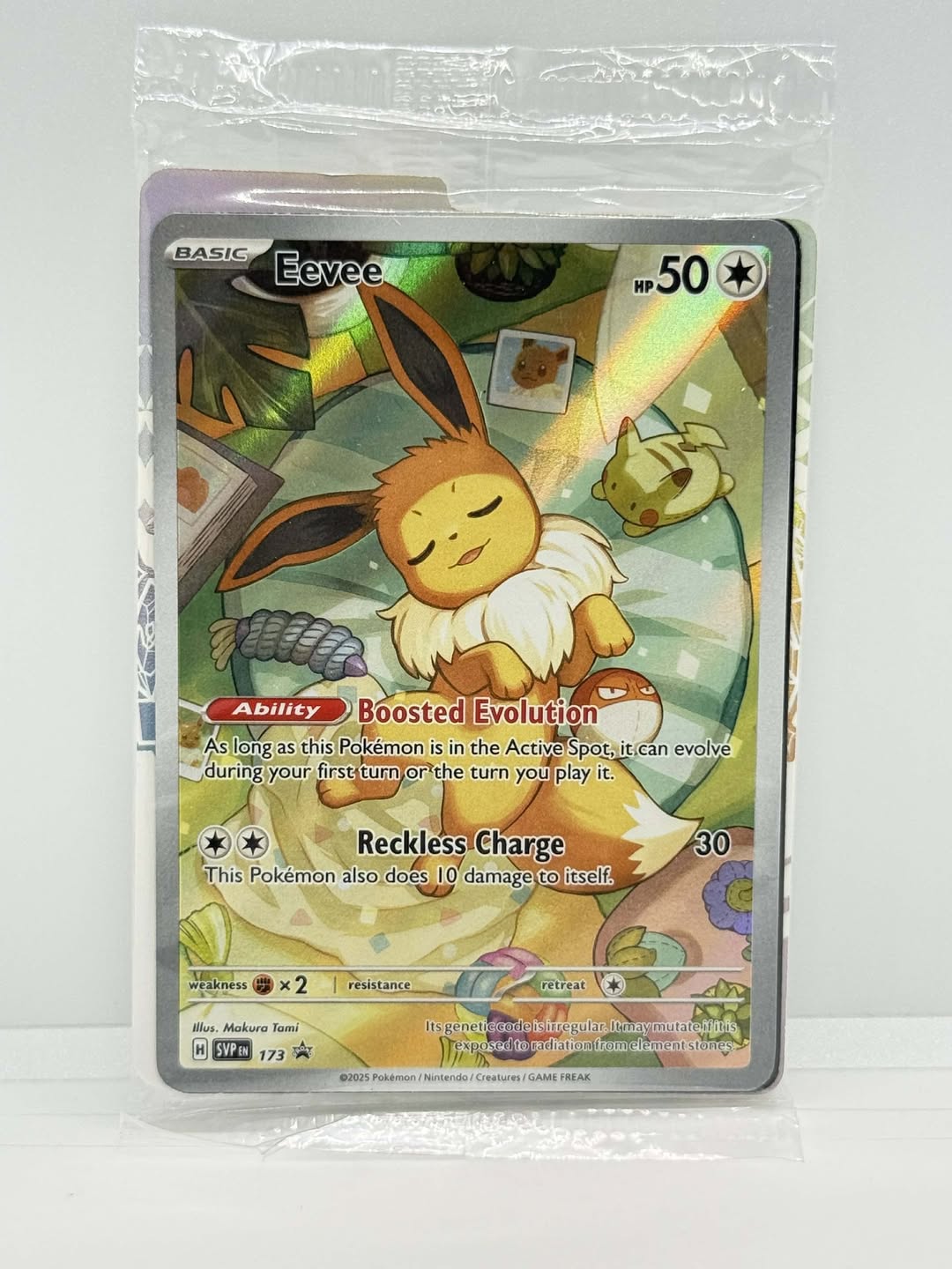 Eevee Scarlet & Violet Black Star Promo 173 - SEALED - Pokemon Single Card