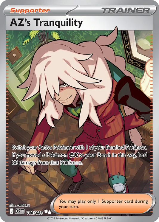 AZ's Tranquility: Chaos Rising 106/086 - Pokemon Single Card
