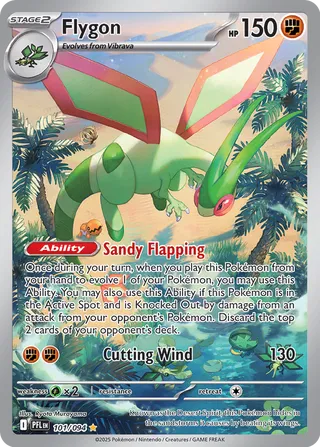 Flygon: Phantasmal Flames 101/094 - Pokemon Single Card